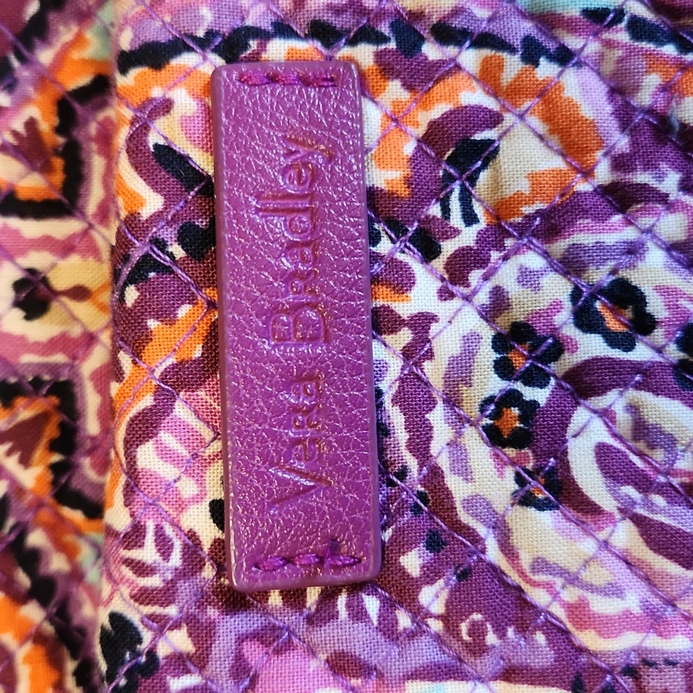 Vera Bradley Vibrant Paisley Tote Bag - Picture 2 of 4